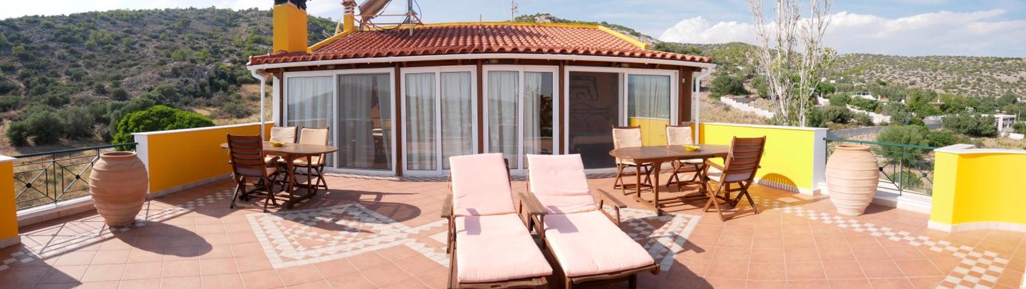 Casa Di Luce Bed & Breakfast Agia Marina  ภายนอก รูปภาพ